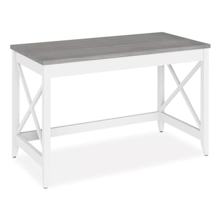 Workspace By Alera Desks, 23.62" D X 29.53" H, 47.24" W X Gray ALEWSF4824GY